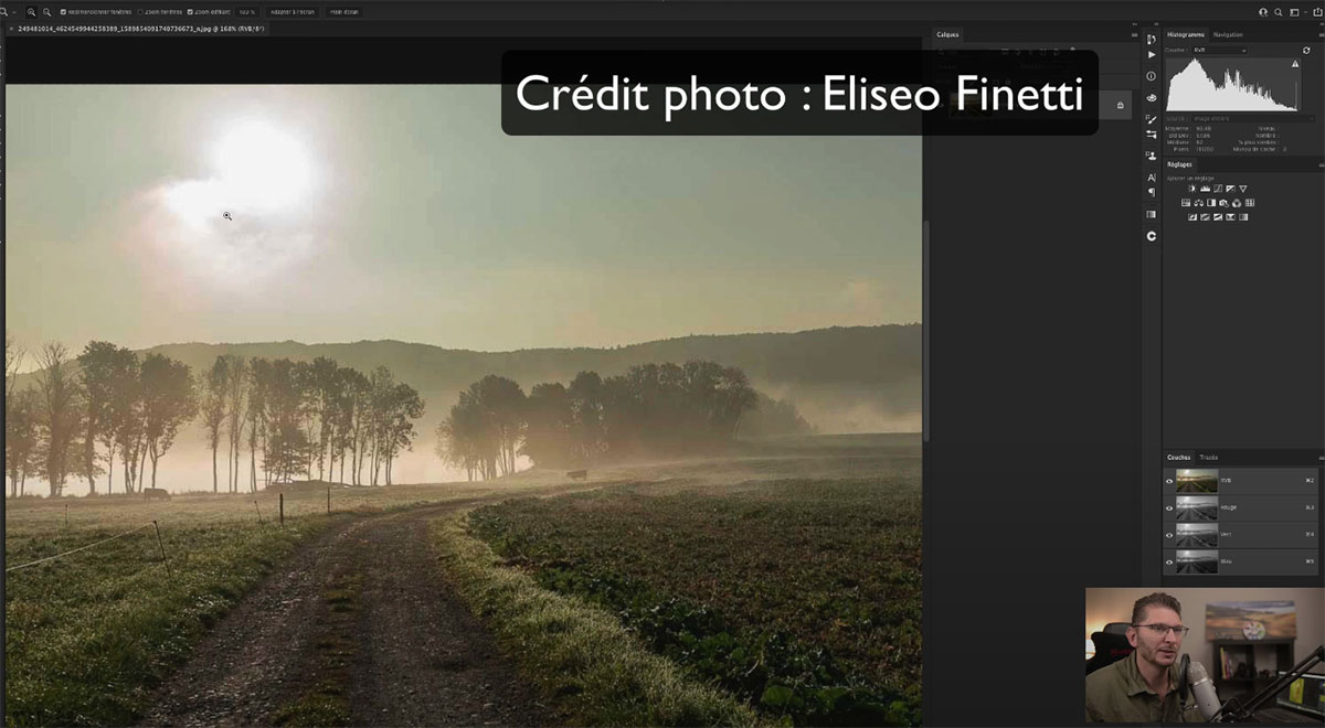 Ciel surexposé -crédit photo d'Eliseo Finetti