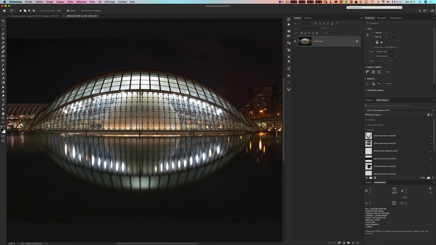 Photo de l'Hémisphère cité des Sciences - Valencia