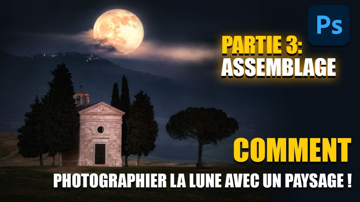 couverture article comment créer un montage de la lune dans un paysage avec Photoshop