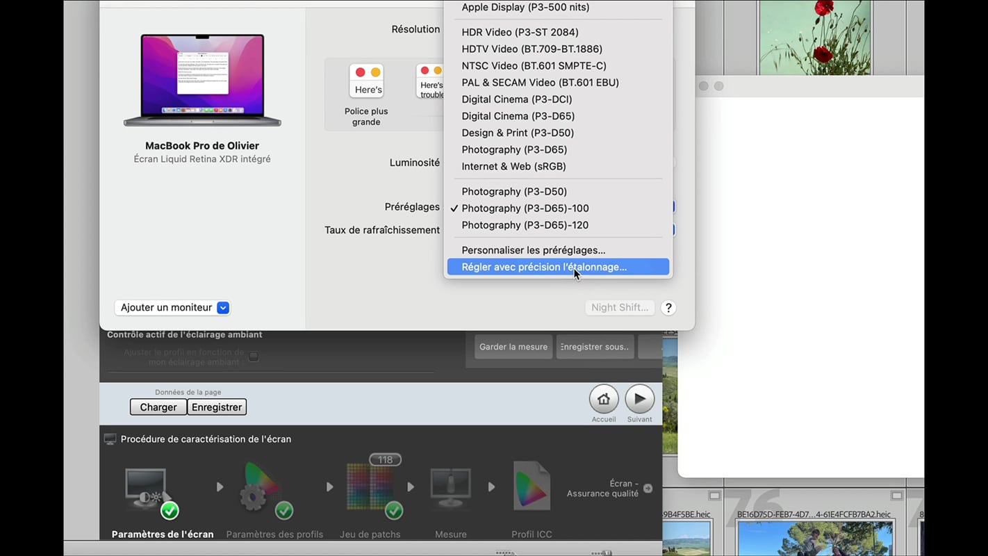 Comment calibrer son écran Mac M1 (MacBook/iMac) - Olivier Rocq
