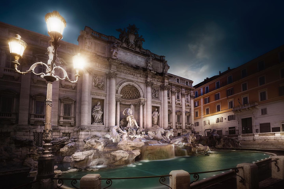 Fontaine de Trevi d'Antonio Gaudencio