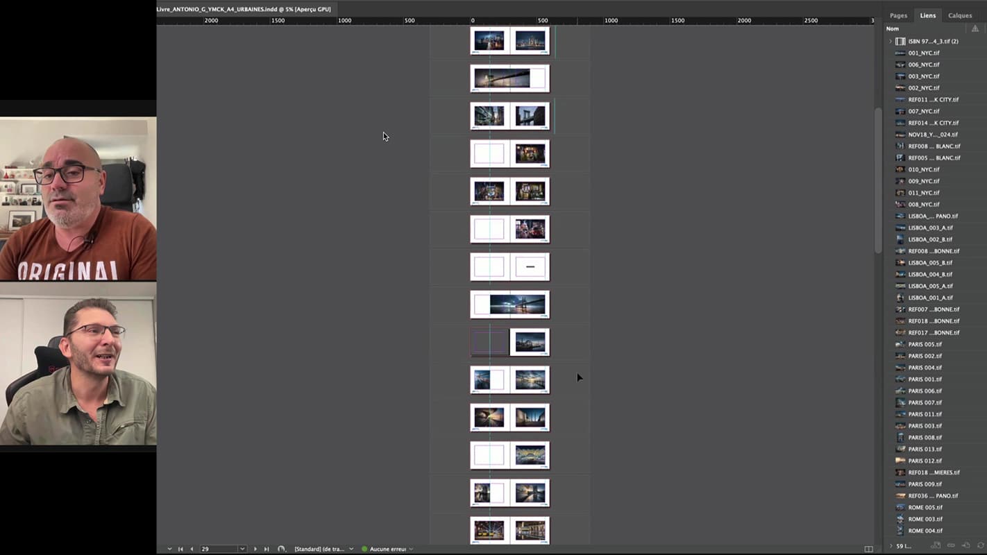 Gestion d'édition dans InDesign