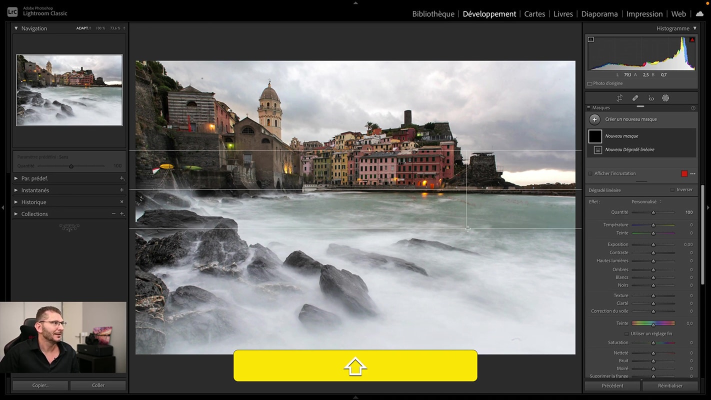 Photo de Vernazza aux Cinque Terre pour introduire la deuxième astuce du dégradé linéaire dans Lightroom.