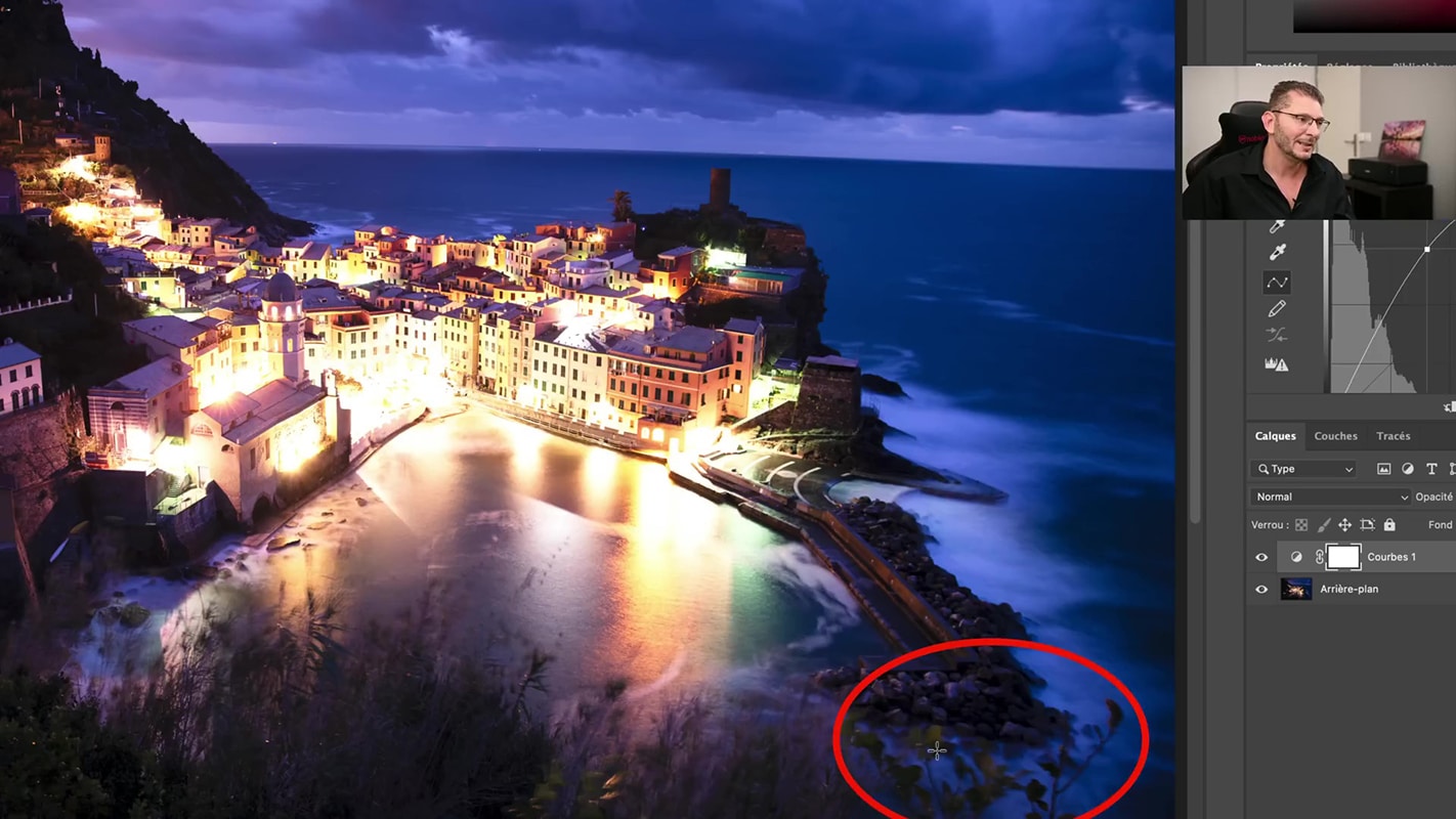 Difficulté pour remplissage de contenu multi-images pour cette photo de Vernazza aux Cinque Terre.