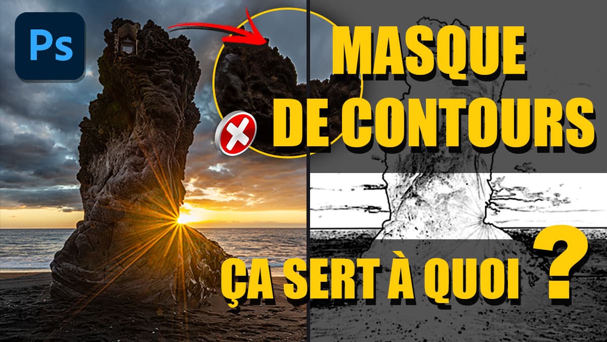 Couverture article Le masque de contours dans PHOTOSHOP .