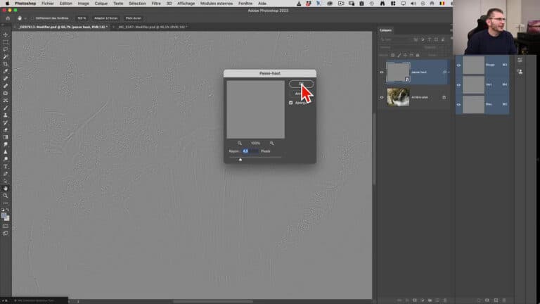 Flouter pour augmenter la NETTETÉ dans Photoshop