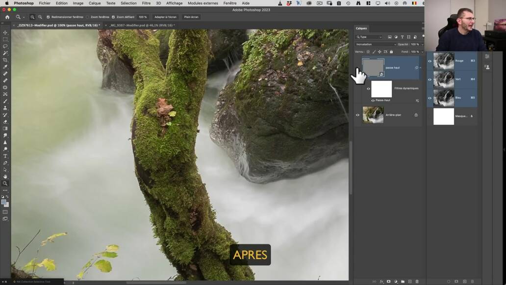 Flouter pour augmenter la NETTETÉ dans Photoshop
