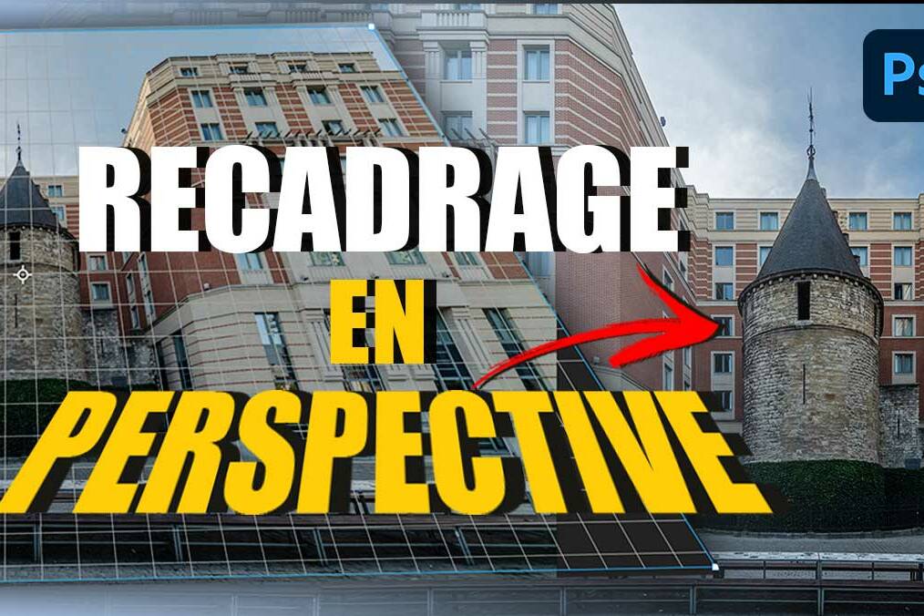 Couverture article Comment recadrer en perspective dans Photoshop