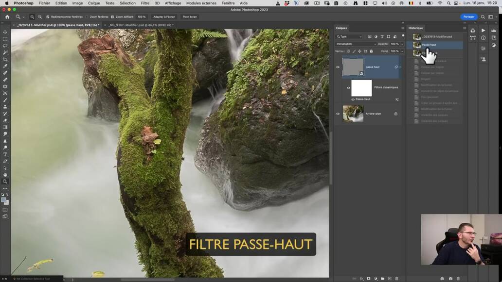 Flouter pour augmenter la NETTETÉ dans Photoshop