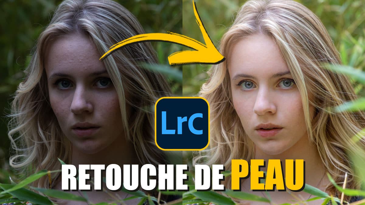 Couverture article La retouche de peau dans Lightroom