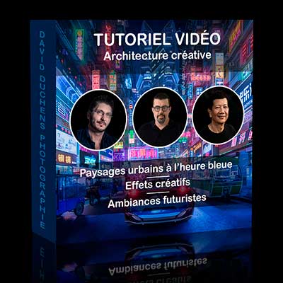 Tuto vidéo Architecture créative avec Olivier Rocq, David Duchens et Daniel Cheong