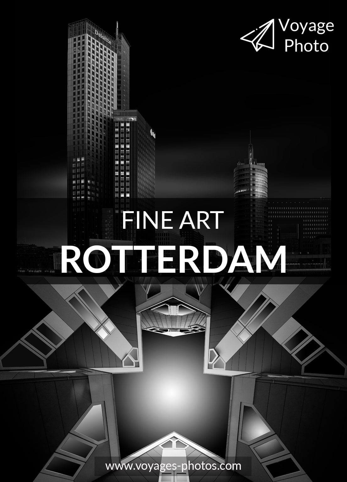 affiche voyage-photo Rotterdam