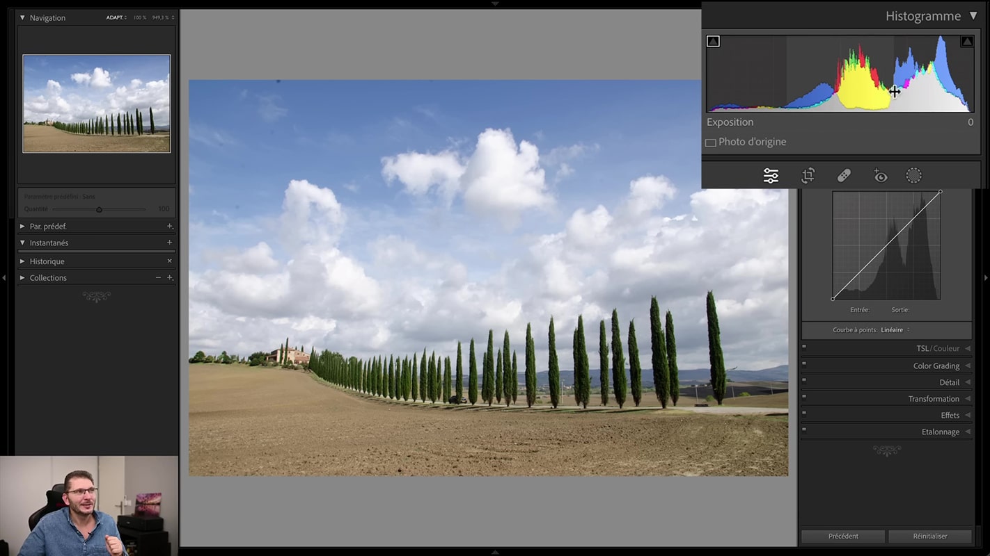 Photo de paysage du Val d'Orcia par Olivier Rocq.