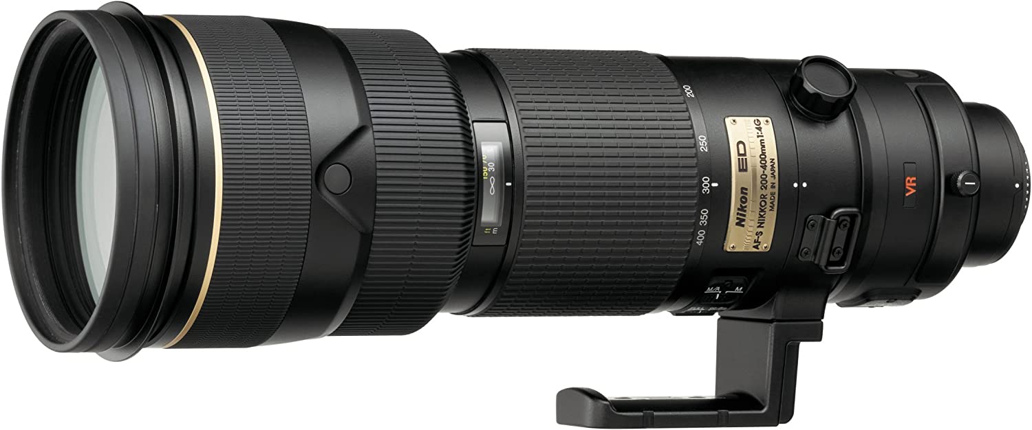 Image du téléobjectif de la marque Nikon AF-S Nikkor 200-400mm F/4 G IF-ED VR