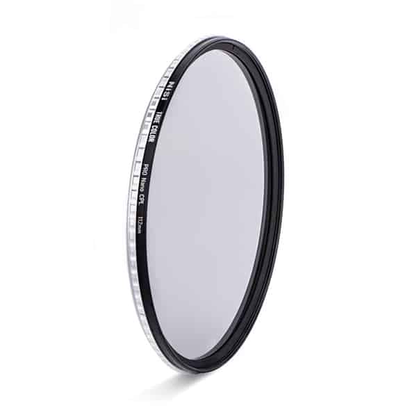 Image du filtre circulaire polarisant de la marque Nisi 112 mm Natural for Nikon Nikkor Z 14-24 mm F/2.8 S