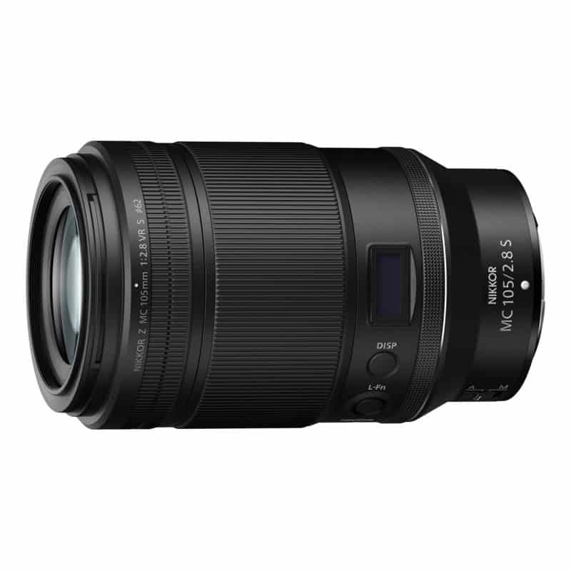 Image de l'objectif de la marque Nikon Nikkor Z MC 105mm F/2.8 VR S