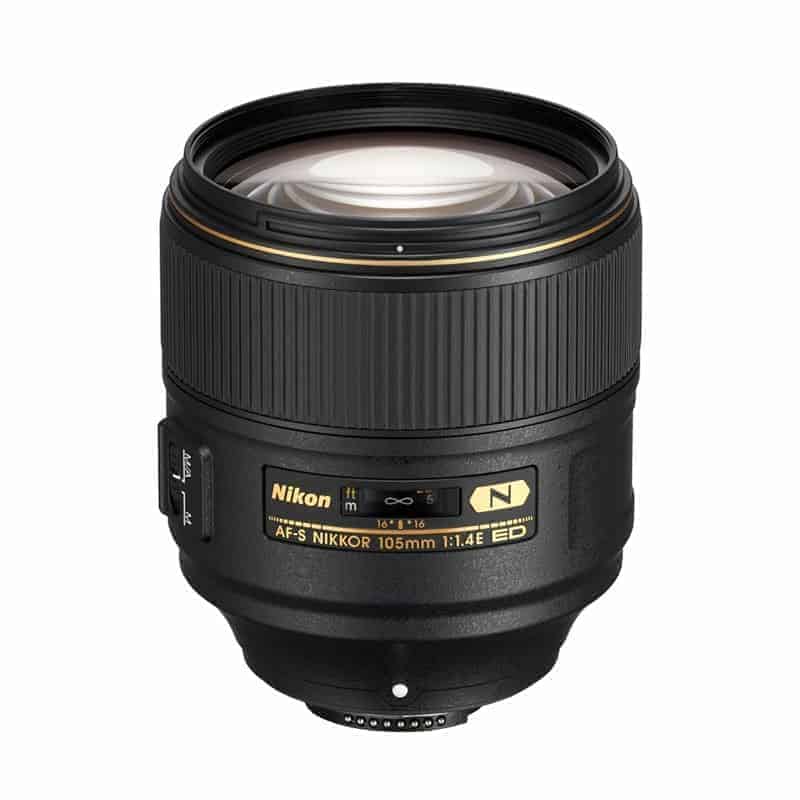 Image de l'objectif Nikon AF-S 105mm F/1.4 E ED