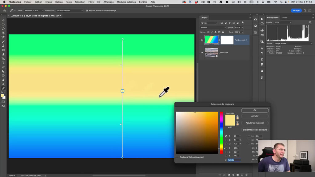 Le guide de l’outil dégradé de Photoshop