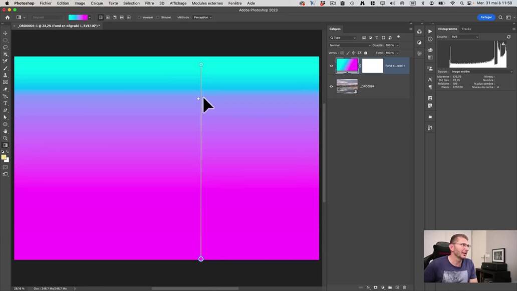 Le guide de l’outil dégradé de Photoshop
