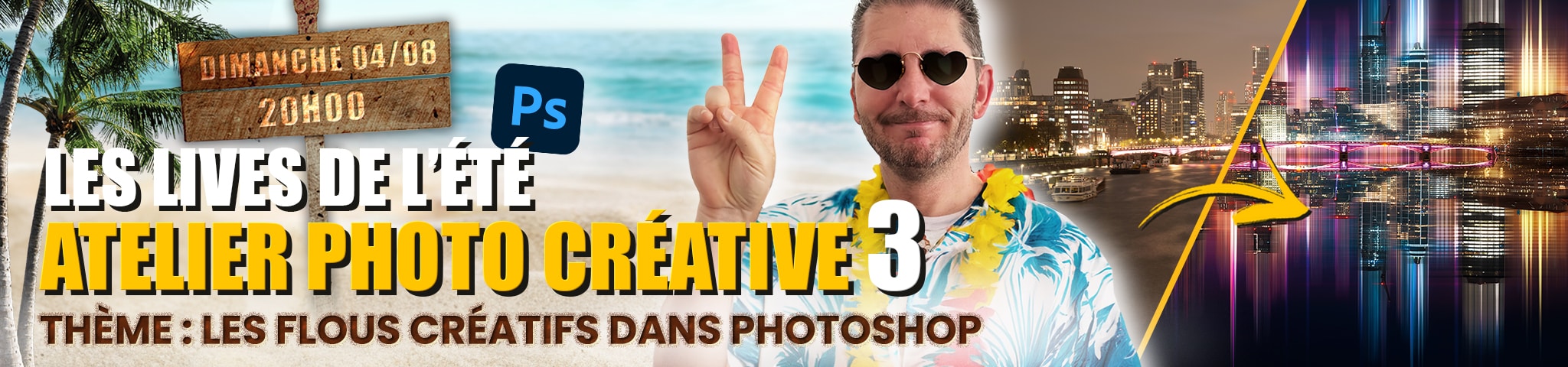 Atelier créatif 3 - flous créatifs dans Photoshop