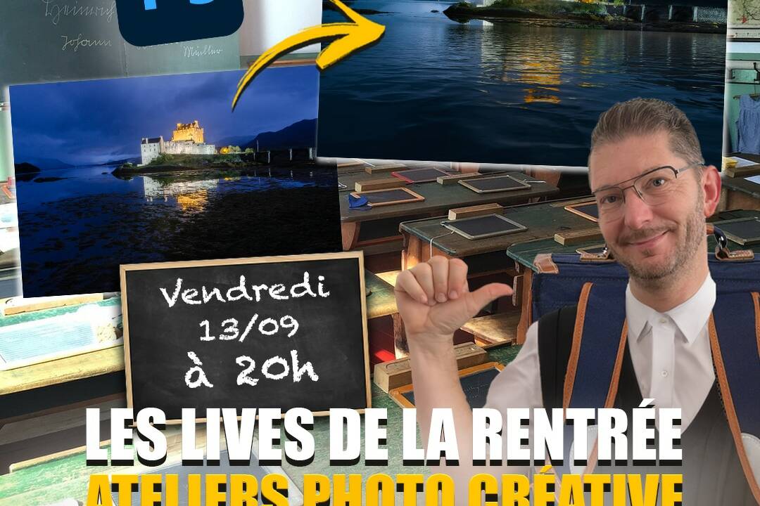 Live reflets Photoshop 2024