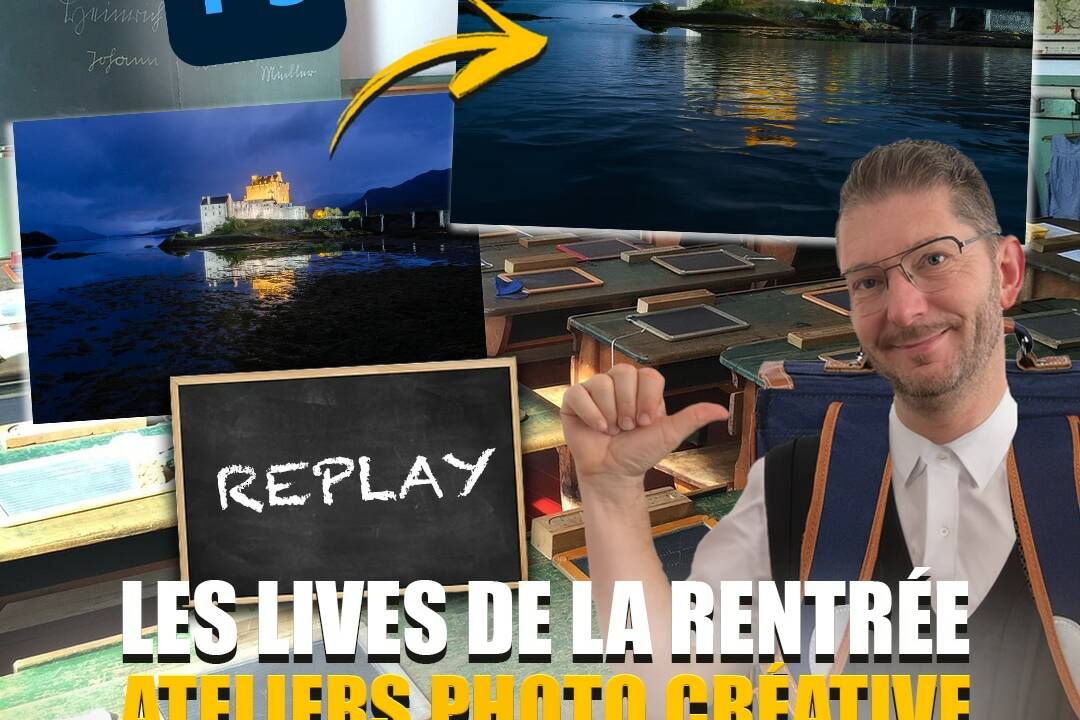 replay Live reflets Photoshop 2024