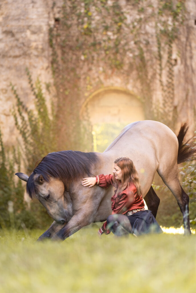 révérence à l'abbaye