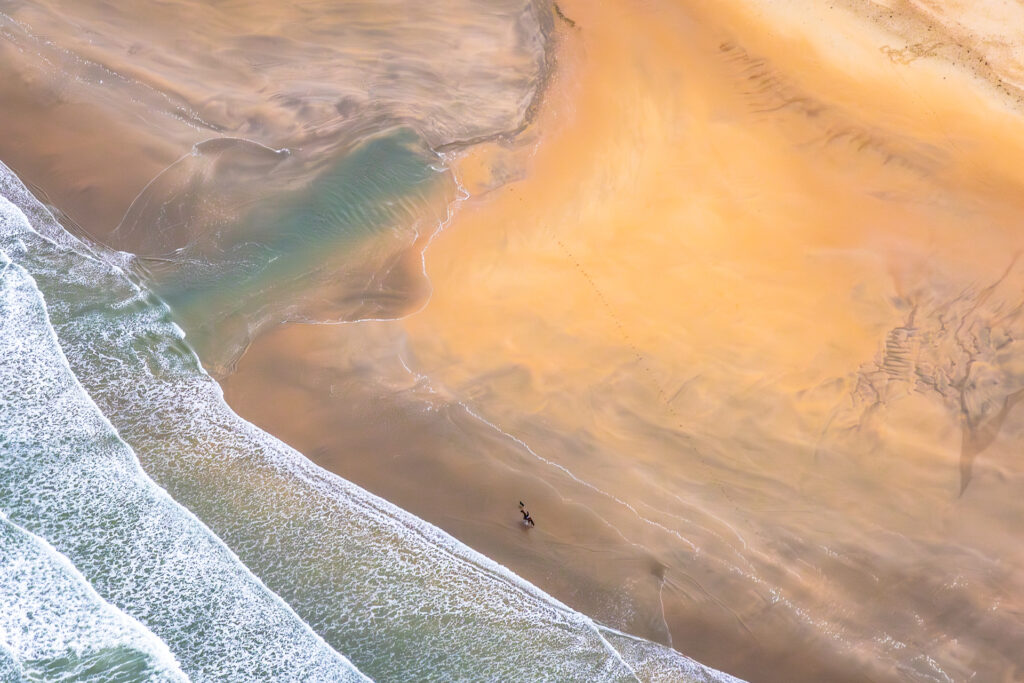 balade équestre au gré des vagues