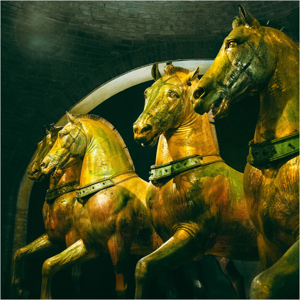Les chevaux de la Basilique Saint-Marc - Venezia