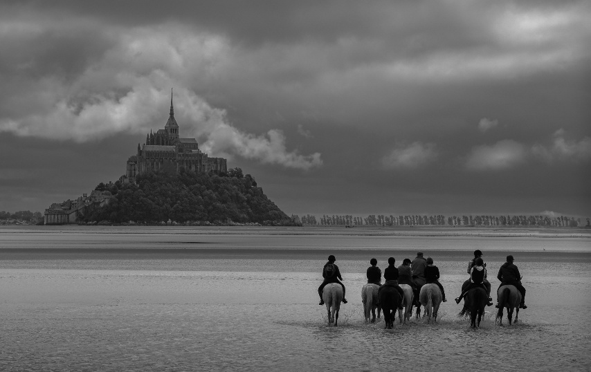 Promenade en Baie du Mont Saint Michel