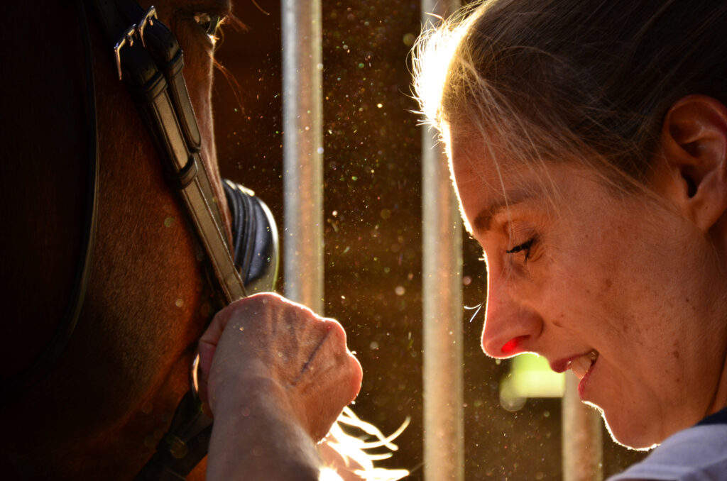 Préparatifs et paillettes de soleil
