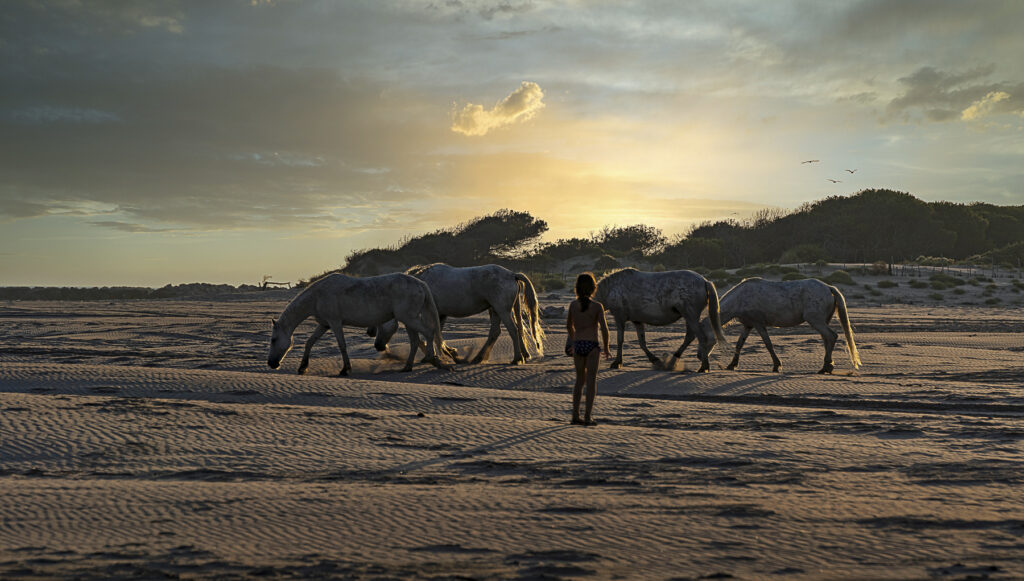 Quand je serai grande, je serai chef des chevaux