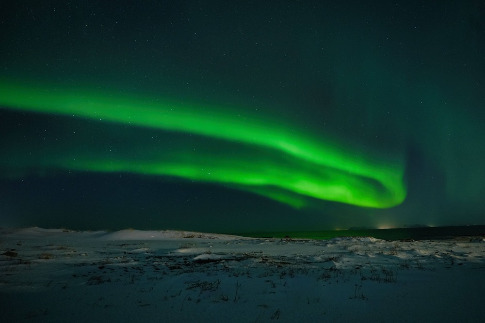 Light Painting Islandais