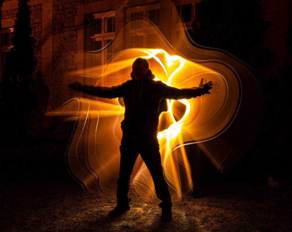 Aura de feu et de pouvoir