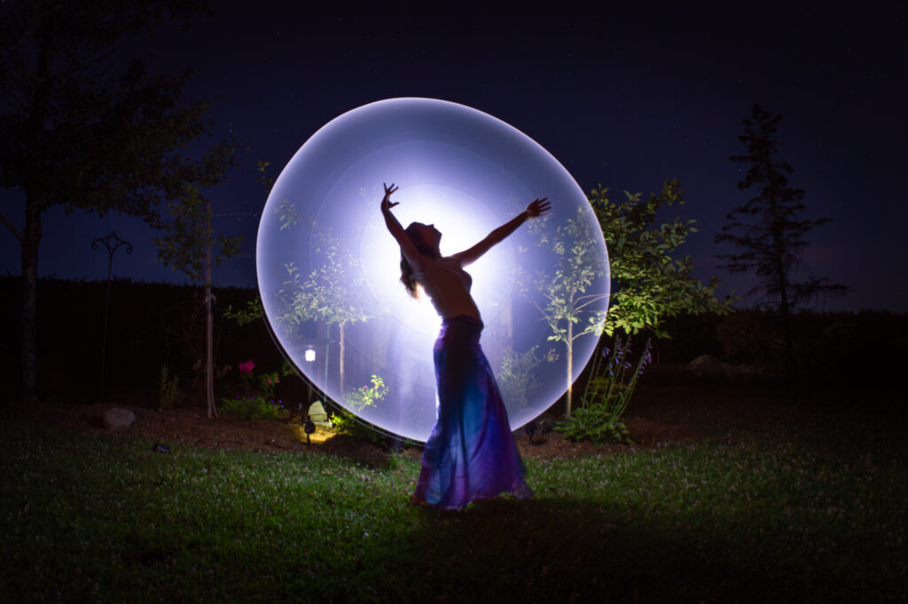 Danse lumineuse