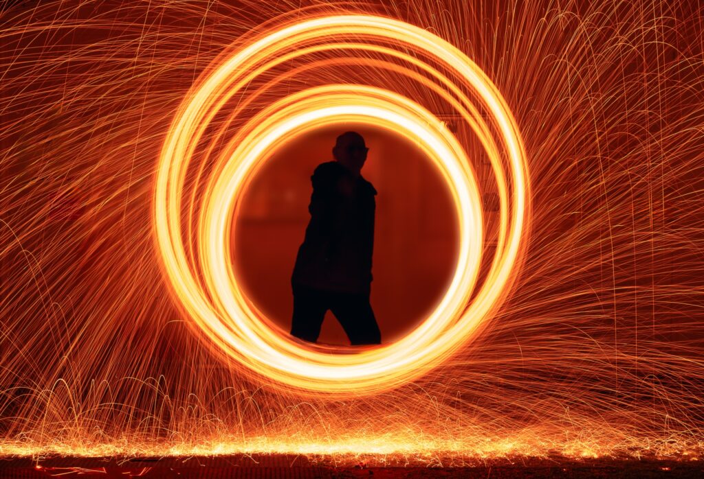 Ronde des cerceaux de feu