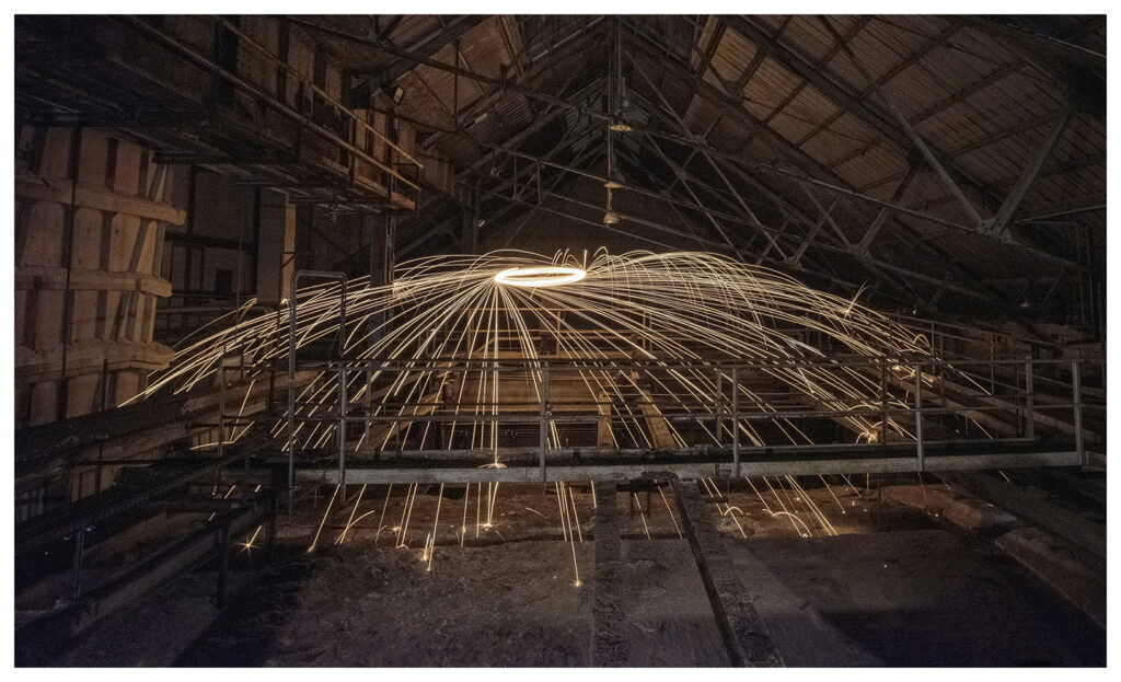 Lightpainting en urbex