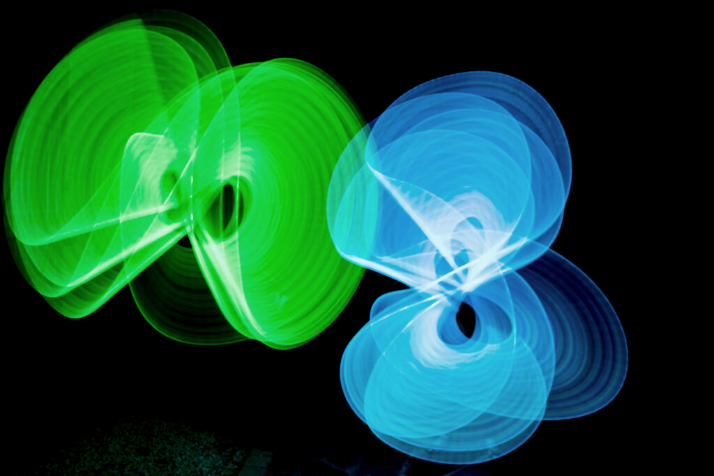 Essai de lightpainting