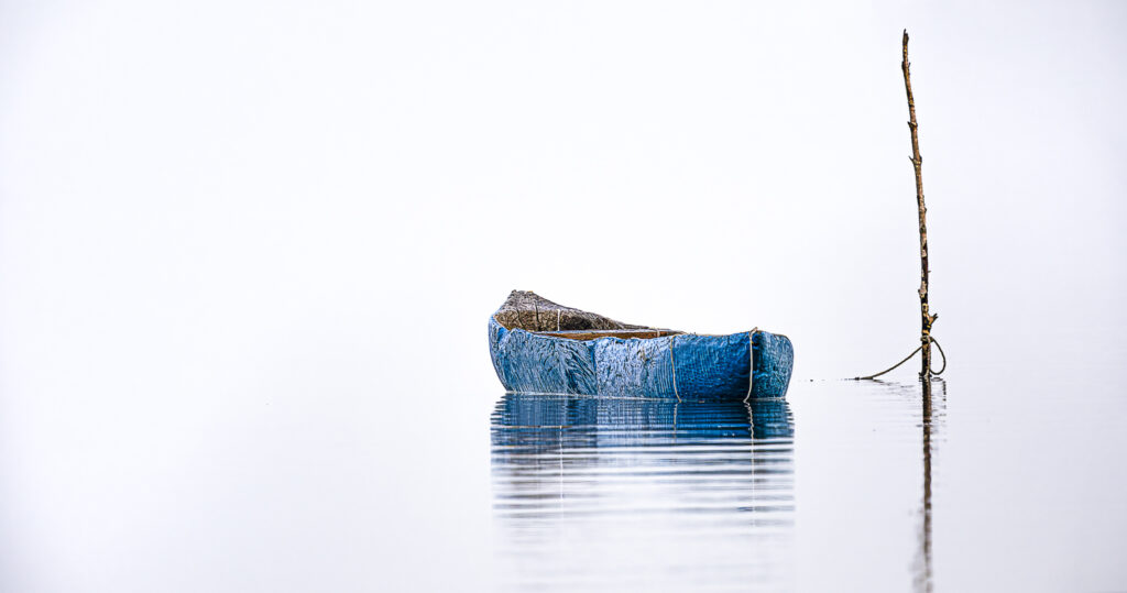 Reflet bleue