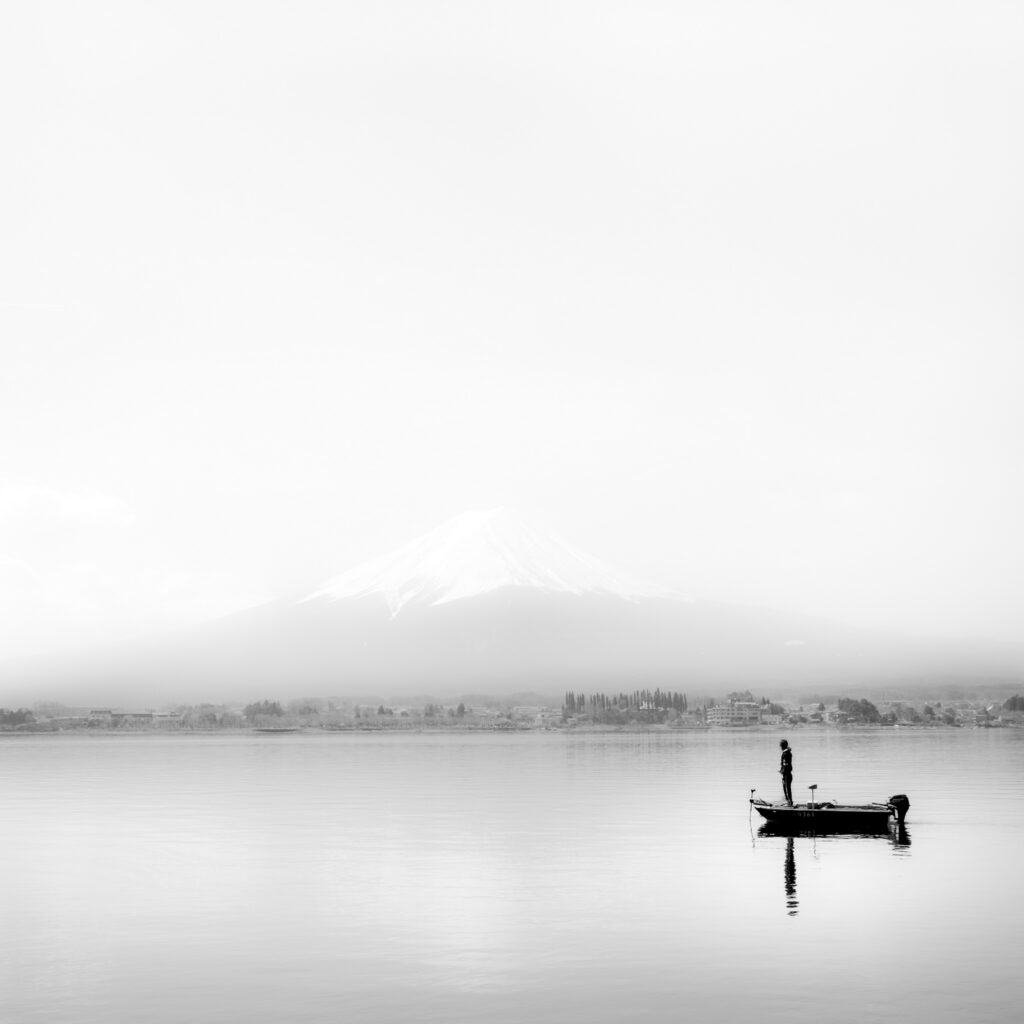 Le pêcheur du Mont Fuji