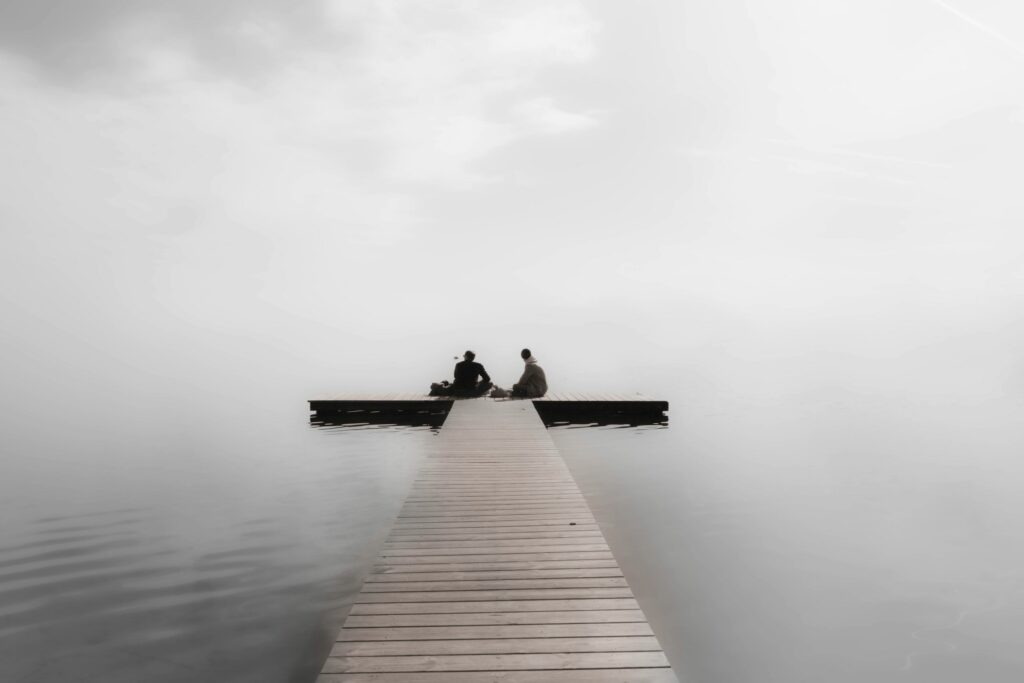 Rêverie sur le ponton