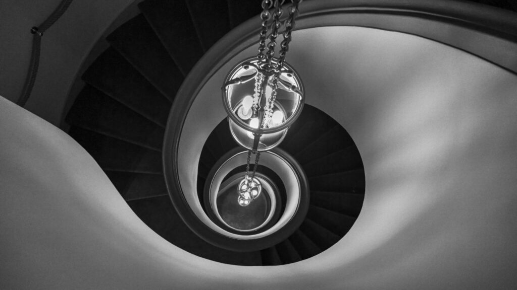 Spirale lumineuse