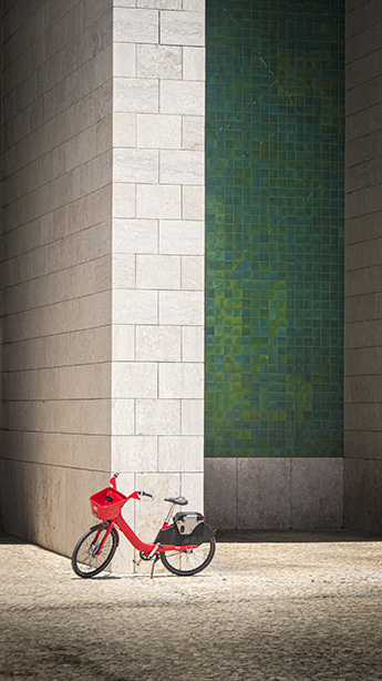 La bicyclette rouge