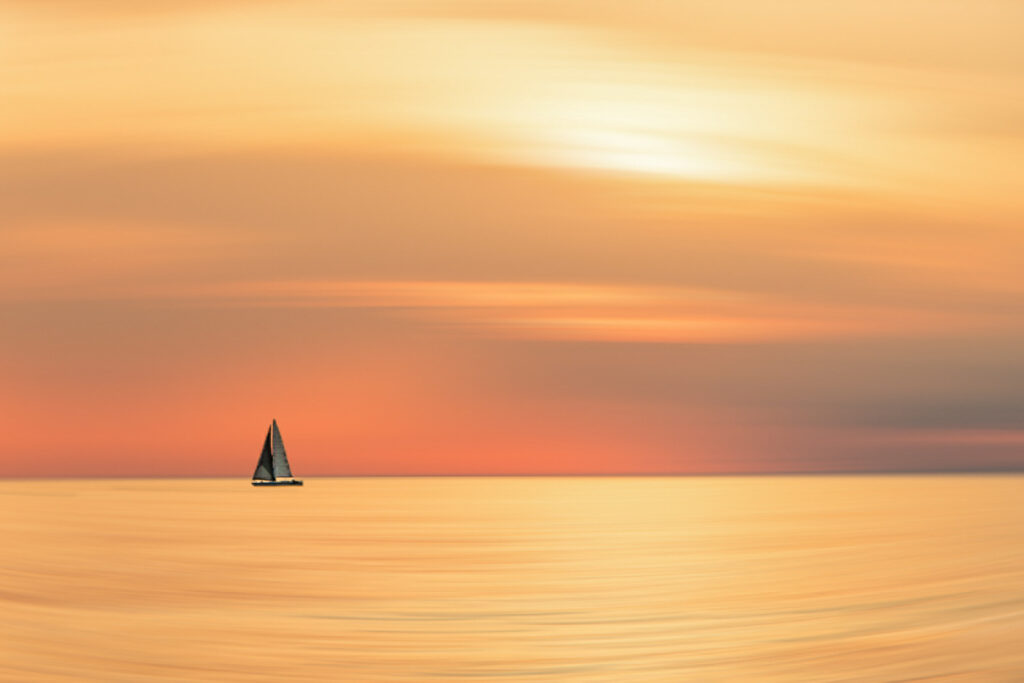 Coucher de soleil à Hossegor