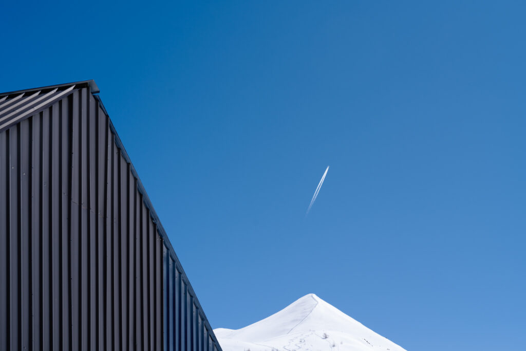 Entre ciel et neige