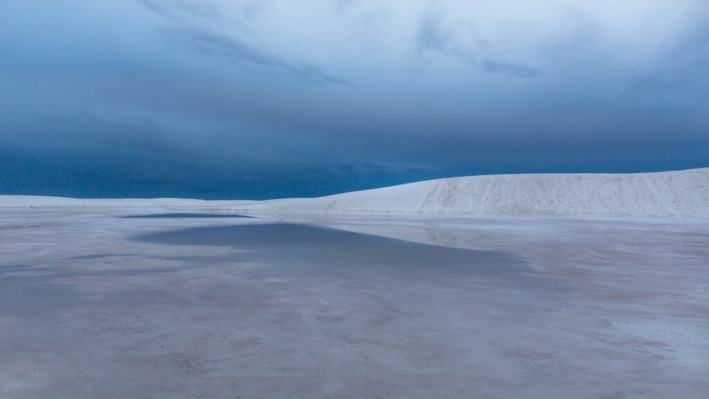 White sands desert