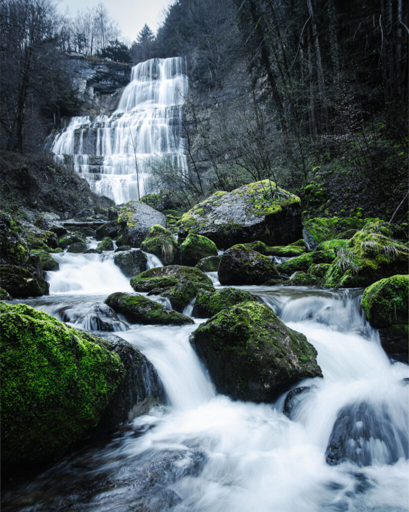 Cascade de l'éventail