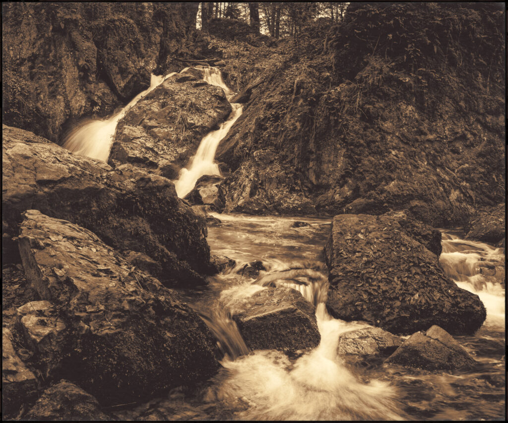 La Petite Cascade de Tendon (Vosges)