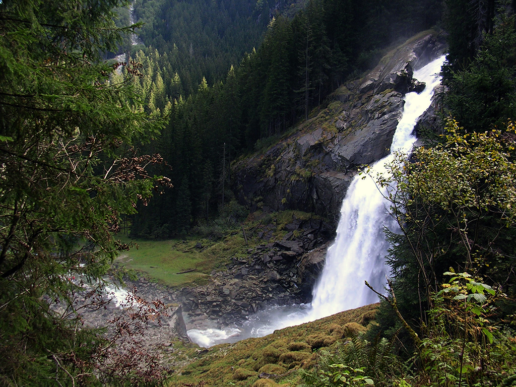 Chutes de Krimml en Autriche