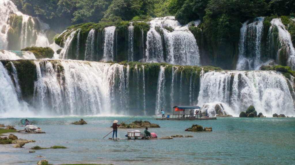 Chute de Ban Gioc, Vietnam.